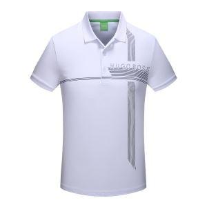 2018超限定即完売HUGO BOSSヒューゴボスポロシャツ激安ビジネス用メンズ半袖Ｔシャツブラック、ホワイト、ダークブルー3色