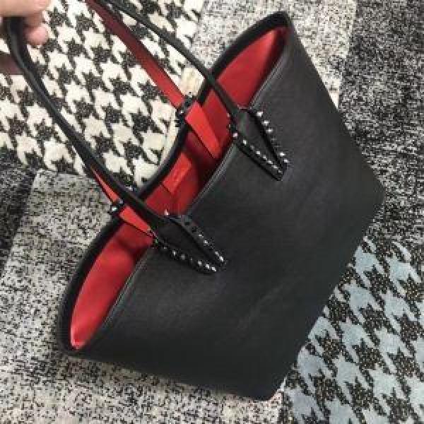日本未上陸CABATAトートバッグコピーレディースChristian Louboutinクリスチャンルブタン本革ブラックバッグ激安