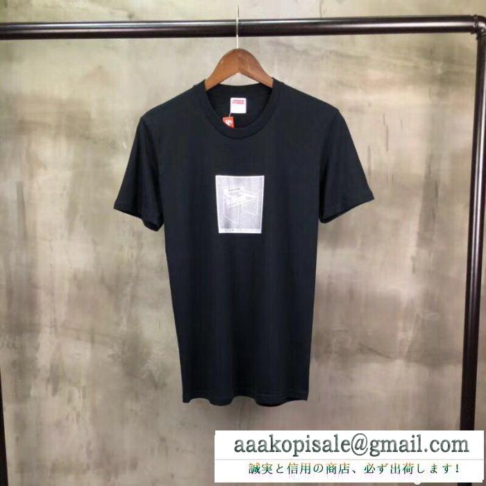 爆買い最新作シュプリーム通販コピーSUPREMEメンズクルーネック半袖Tシャツプリント限定販売モデル