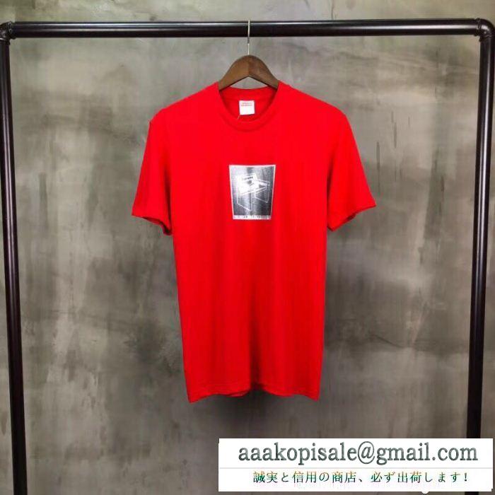 爆買い最新作シュプリーム通販コピーSUPREMEメンズクルーネック半袖Tシャツプリント限定販売モデル