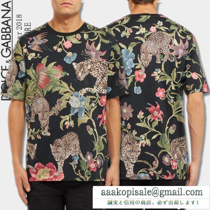 オンライン販売 ドルチェ＆ガッバーナ dolce&gabbana 半袖tシャツ 入手困難 2018年流行