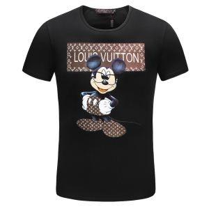 ルイ ヴィトン LOUIS VUITTON 2018年流行 トレンド 半袖Tシャツ 2色可選 最高級品質の_ルイ ヴィトン LOUIS VUITTON_ブランド コピー 激安(日本最大級)