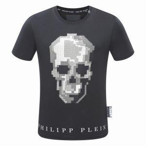 半袖Tシャツ 2色可選 18新品*最安値保証 フィリッププレイン PHILIPP PLEIN 大人気コラボ商品_フィリッププレイン PHILIPP PLEIN_ブランド コピー 激安(日本最大級)