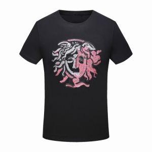 ヴェルサーチ VERSACE 目を惹くアイテム 半袖Tシャツ 18新品*最安値保証 2色可選_ヴェルサーチ VERSACE_ブランド コピー 激安(日本最大級)