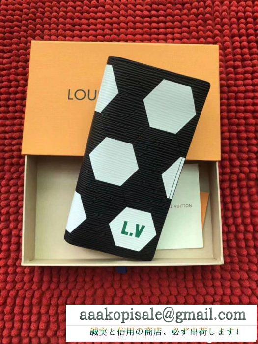 Louis vuittonルイヴィトンコピー2018fifaワールドカップ限定ポルトフォイユブラザ長財布