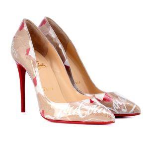 Christian LouboutinクリスチャンルブタンコピーPigalle PVC Pumpsレディースハイヒールパンプス