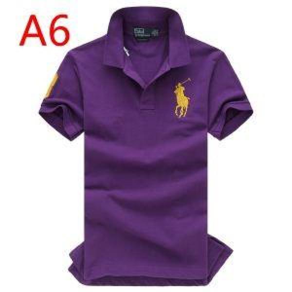 スマートなPolo Ralph Laurenポロ ラルフローレン激安無地ストライプメンズビジネス用ポロ半袖ｔシャツコピー