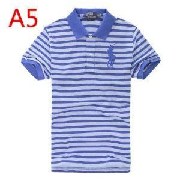人気急上昇中Polo Ralph Laurenポロ ラルフローレン激安ストライプメンズビジネス用ポロトップスＴシャツ