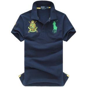 優れた品質Polo Ralph Laurenポロ ラルフローレンｔシャツメンズコピービジネス用ポロトップス刺繍ロゴ