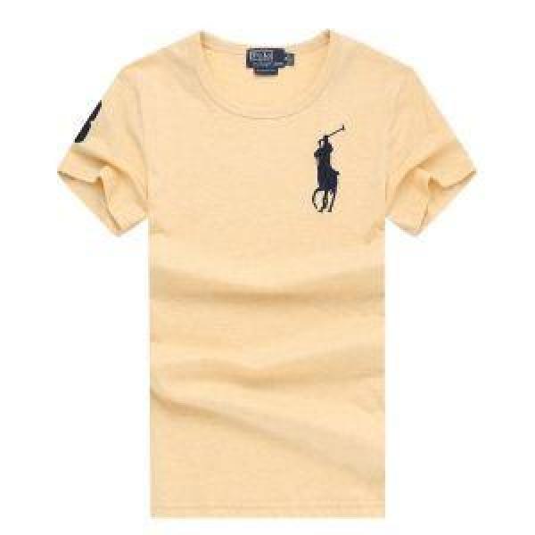 話題となる人気品Polo Ralph Laurenポロ ラルフローレンｔシャツコピーメンズ無地クルーネック半袖