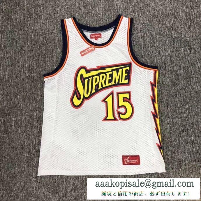 圧倒的人気 シュプリーム supreme 18ss blot basketball jerse 半袖tシャツ 多色可選 数量限定在庫限り