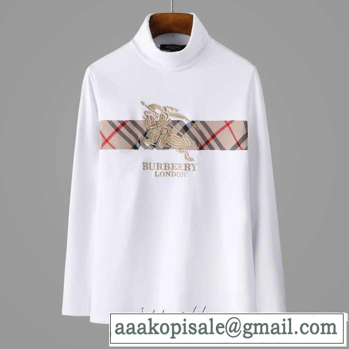 バーバリー BURBERRY 長袖Tシャツ 気になる2019年秋のファッション 秋冬ファッションコーディネート