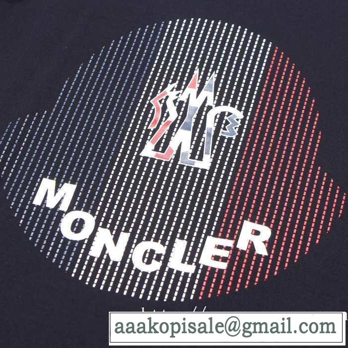 今シーズン注目のアイテム モンクレール MONCLER 長袖Tシャツ 2色可選 2019トレンドカラー秋冬セール
