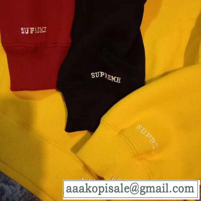 毎日はちょっとイイ秋冬新品 3色可選 シュプリーム SUPREME ファッショントレンドを早速チェック パーカー 2020秋冬流行ファション