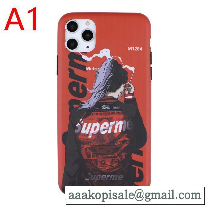 シュプリーム3色可選 2019-20秋冬取り入れやすい  SUPREME オシャレスタイルが今年流 スマートフォンケース  今季トレンド抜け感新品