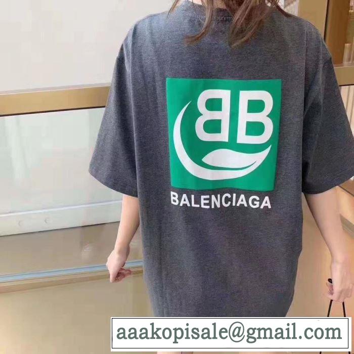 2020SS人気 バレンシアガ BALENCIAGA 今回注目する 半袖Tシャツ 2年以上連続１位獲得