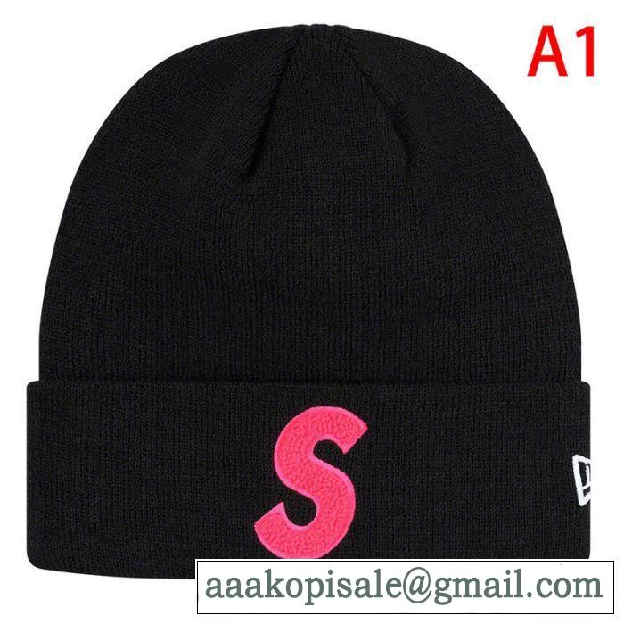 Supreme 19fw x New Era S Logo Beanie 多色可選 2020年春夏コレクション シュプリームニット帽/ニットキャップ