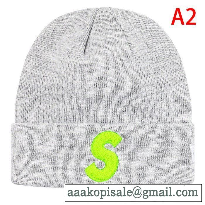 Supreme 19fw x New Era S Logo Beanie 多色可選 2020年春夏コレクション シュプリームニット帽/ニットキャップ