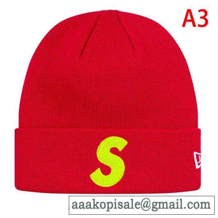 Supreme 19fw x New Era S Logo Beanie 多色可選 2020年春夏コレクション シュプリームニット帽/ニットキャップ