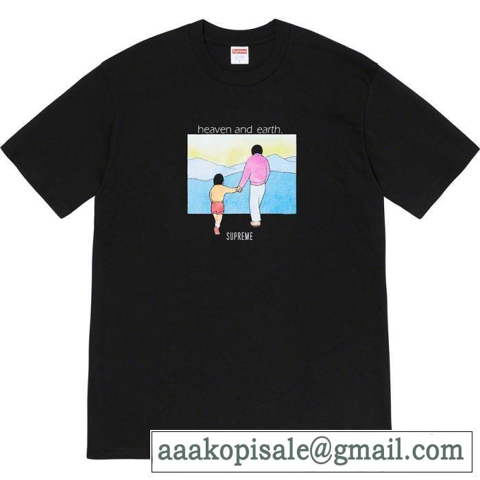 2色可選 Supreme 19FW Heaven And Earth Tee  シュプリーム SUPREME Tシャツ/半袖 さらに魅力的
