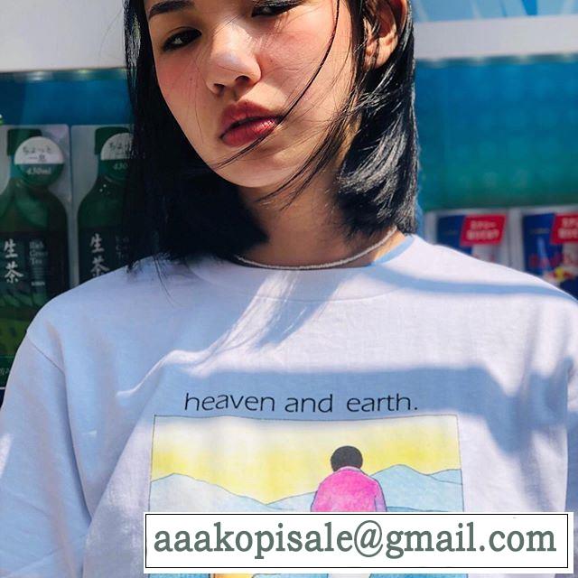 2色可選 Supreme 19FW Heaven And Earth Tee  シュプリーム SUPREME Tシャツ/半袖 さらに魅力的