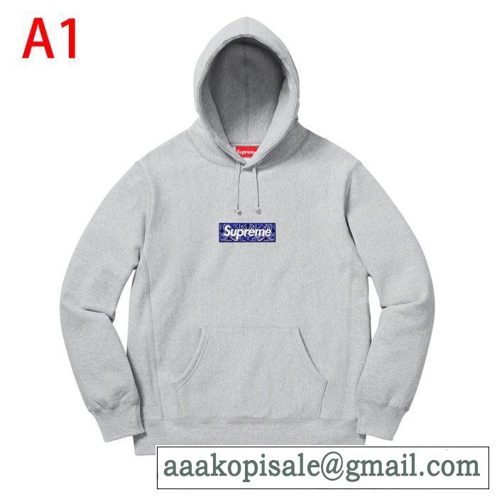 お値段もお求めやすい 多色可選 パーカー SUPREME Bandana Box Logo Hooded Sweatshirt 2020年春夏コレクション