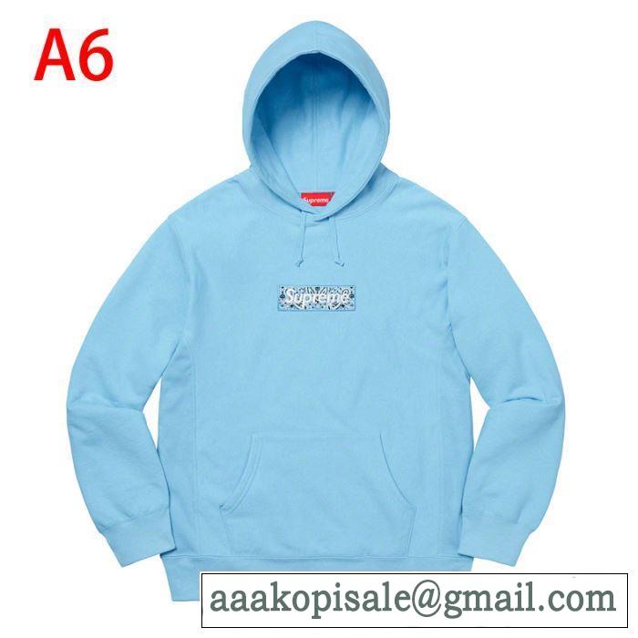 お値段もお求めやすい 多色可選 パーカー SUPREME Bandana Box Logo Hooded Sweatshirt 2020年春夏コレクション