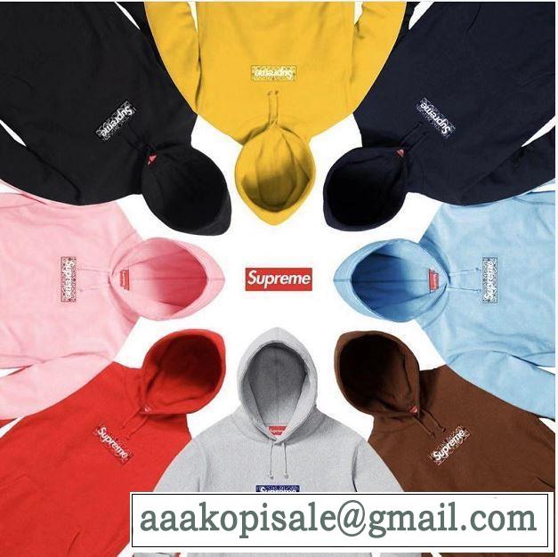 お値段もお求めやすい 多色可選 パーカー SUPREME Bandana Box Logo Hooded Sweatshirt 2020年春夏コレクション