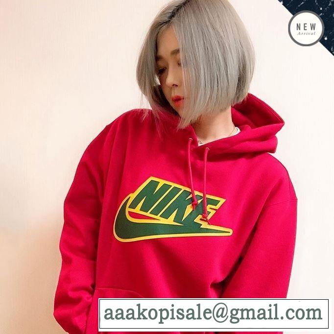 エレガントな雰囲気 3色可選 Supreme Nike Leather Hooded Sweatshirt 2020話題の商品 スタイルアップ