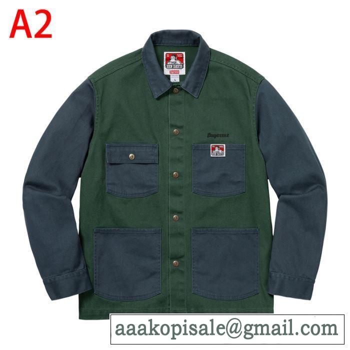 2色可選  Supreme 19FW Ben Davis Chore Coat シュプリーム SUPREME トップス おしゃれ刷新に役立つ