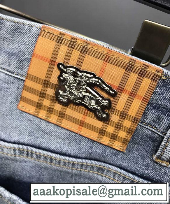 バーバリー海外限定ライン  BURBERRY 20SSトレンド ジーンズ 使いやすい新品