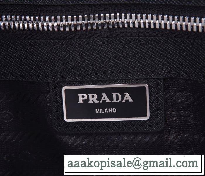 プラダ絶対に見逃せない  PRADA 老舗ブランド ビジネスバッグ 累積売上総額第１位