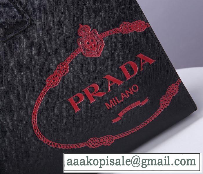 プラダ手頃価格でカブり知らず  PRADA 通勤通学どちらでも使え ハンドバッグ