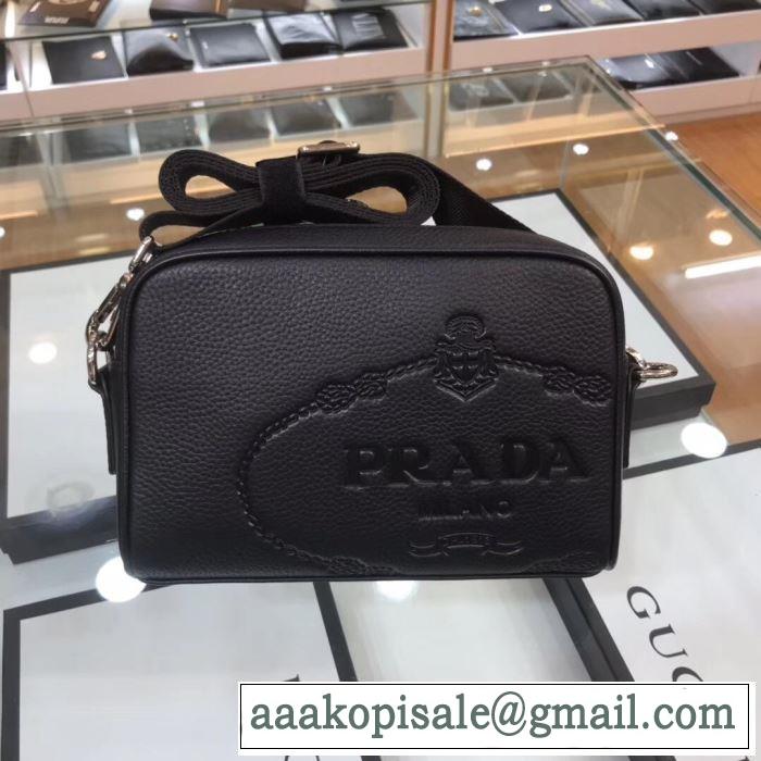 シンプルなファッション ミニバッグ プラダ  2020モデル PRADA