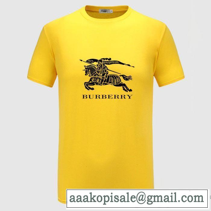 海外でも大人気 半袖Tシャツ 多色可選 人気が継続中 バーバリー BURBERRY  日本未入荷カラー