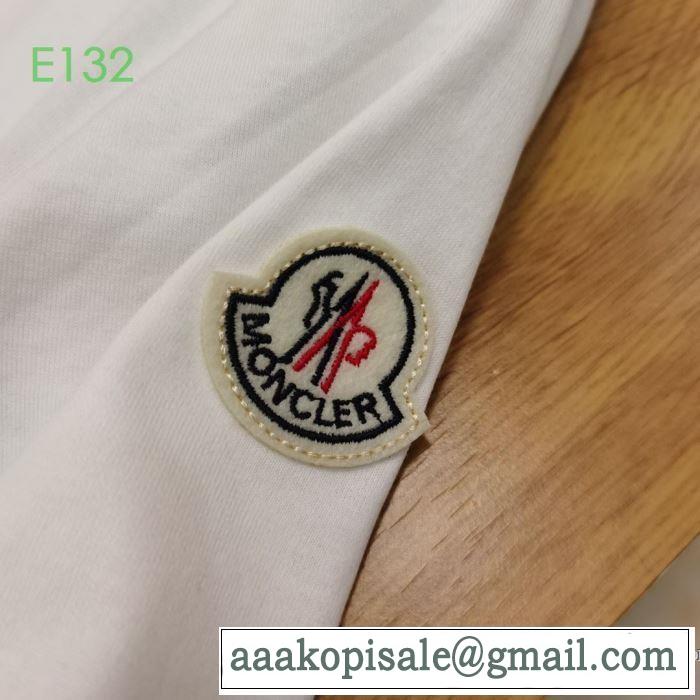 2020モデル 2色可選 半袖Tシャツ シンプルなファッション モンクレール MONCLER スタイルアップ