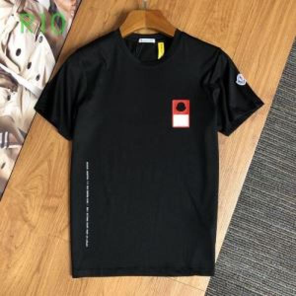 3色可選 普段使いにも最適なアイテム 半袖Tシャツ ストリート感あふれ モンクレール MONCLER_半袖Tシャツ_メンズファッション_スーパーコピーブランド激安通販 専門店  