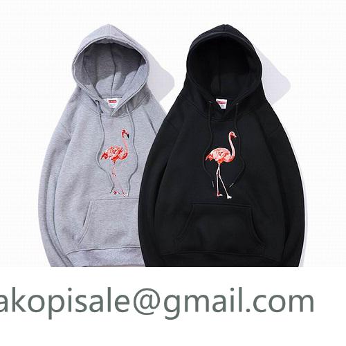 2色展開 Supreme シュプリーム オシャレなパーカーコーデスタイル メンズ レディース