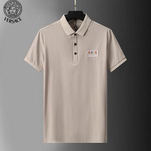 2021春夏新作VERSACE ヴェルサーチ ポロシャツ メンズ 使いやすい ゴルフ カジュアルウェア