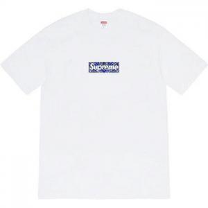 SUPREME シュプリーム ボックスロゴ tシャツ コピー ペイズリー柄 多色展開 春夏を意識したトレンド