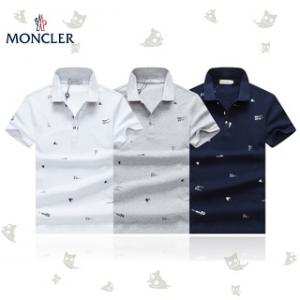 今季欠かせない存在 MONCLER モンクレール 新作 ポロシャツ メンズ 通気 特別なプリントに合わせ