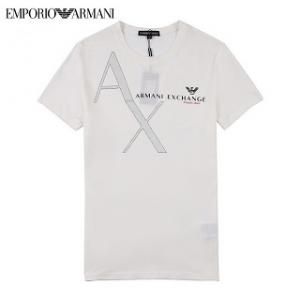 ARMANI アルマーニ tシャツ コピー 半袖 3色展開 シンプルでクリーンなルックス 特別なプリントに合わせ