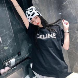 CELINE セリーヌ 半袖tシャツ セレブも愛用する スタ...