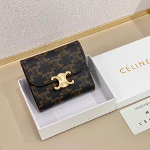 今年大人気のCELINE セリーヌ ウォレット トリオンフキ...