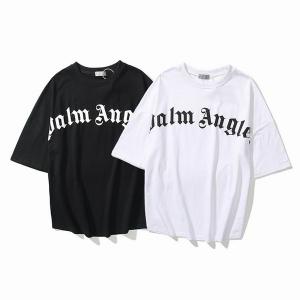 夏に大好評だったPalm AnglesロゴTシャツ コピー 黑白2色から選びでき半袖