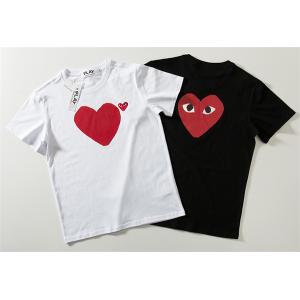 若い者の中に大活躍COMME des GARCONS半袖Tシャツ 性別を問わずユニセックスで着用可能