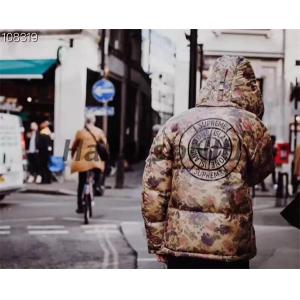 Supreme×Stone Island コラボ ダウンジャケットコピー シュプリーム Lamy Cover Puffy Jacket 2色展開