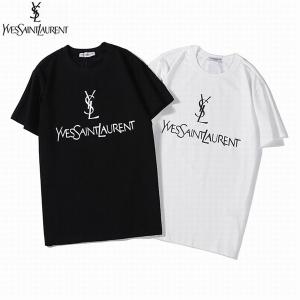 YSLコピー サンローラン 半袖ｔシャツ シンプルなデザインでも、素材にこだわりを持たせた一枚