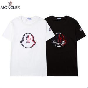 Monclerメンズ21ss刺繍logoプリント カジュアル...