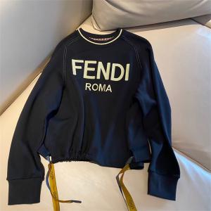 フェンディ FENDI限定版スウェット ブラックとピンクの2...